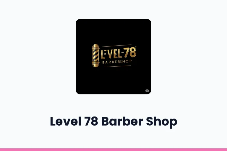 Level 78 Barber Shop logo
