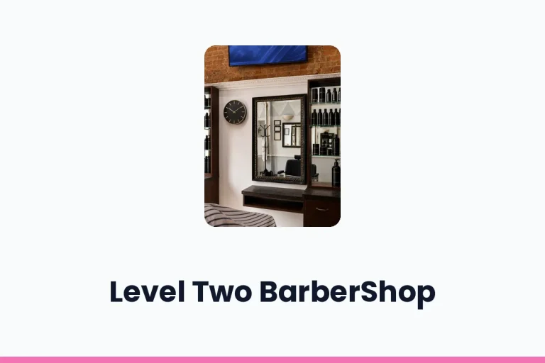 Level Two BarberShop logo