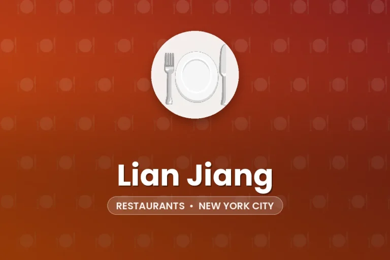 Lian Jiang – New York City