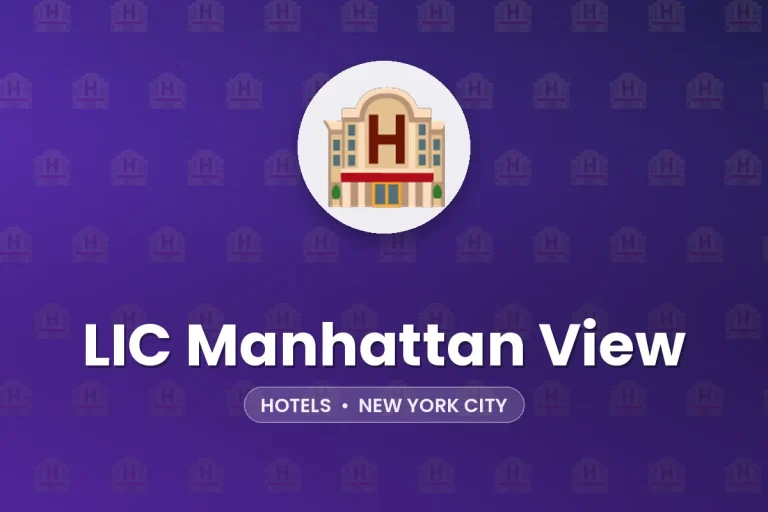 LIC Manhattan View – New York City