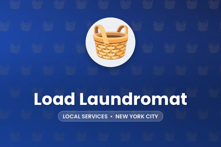 Load Laundromat – New York City