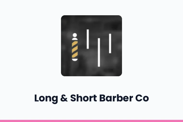 Long & Short Barber Co logo