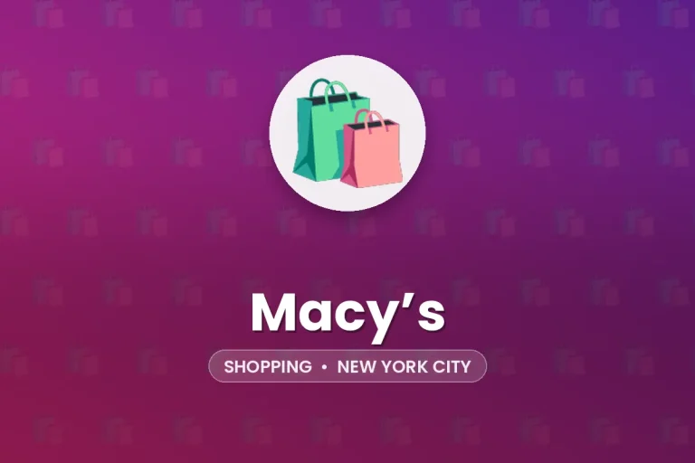 Macy’s – New York City