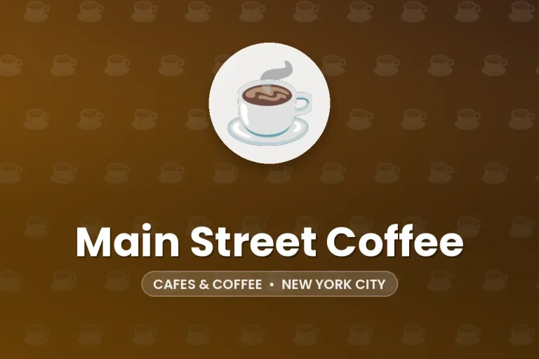 Main Street Coffee – New York City