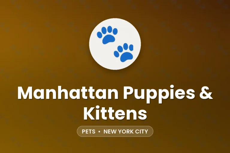 Manhattan Puppies & Kittens – New York City