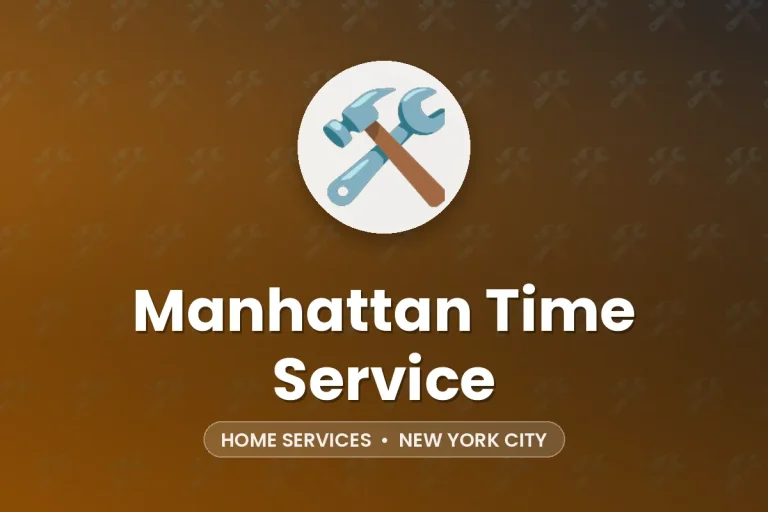 Manhattan Time Service – New York City