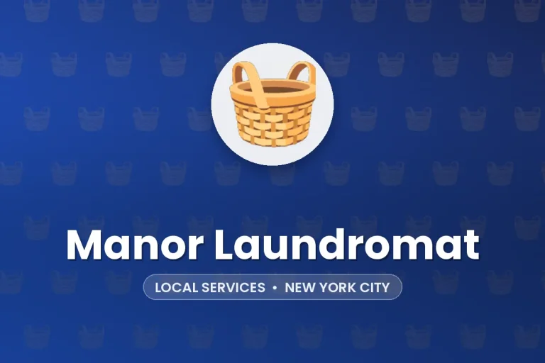 Manor Laundromat – New York City