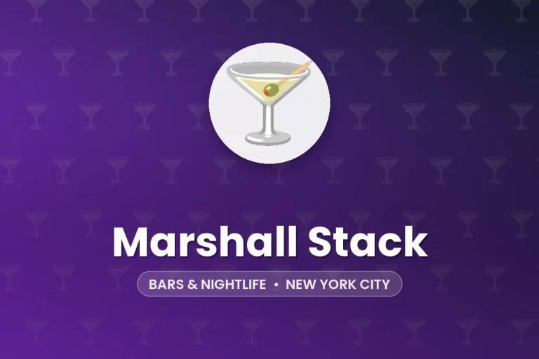 Marshall Stack – New York City