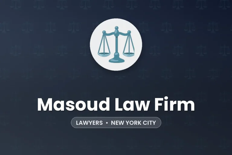 Masoud Law Firm – New York City