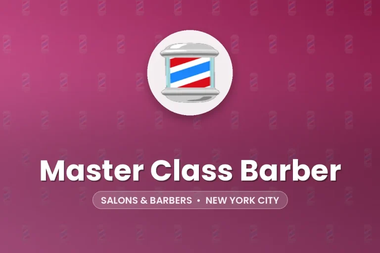 Master Class Barber – New York City