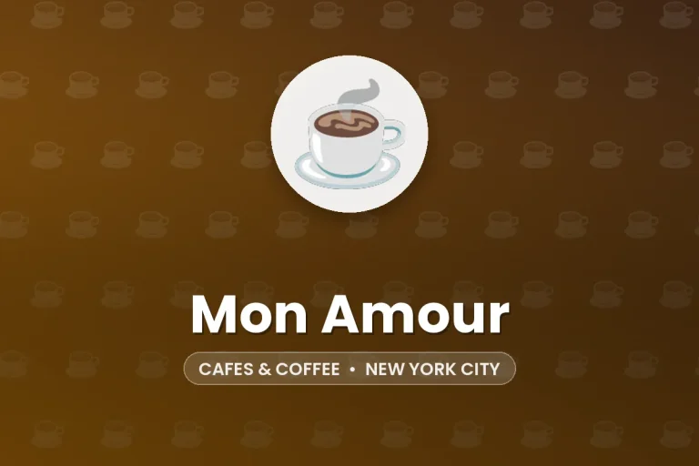 Mon Amour – New York City