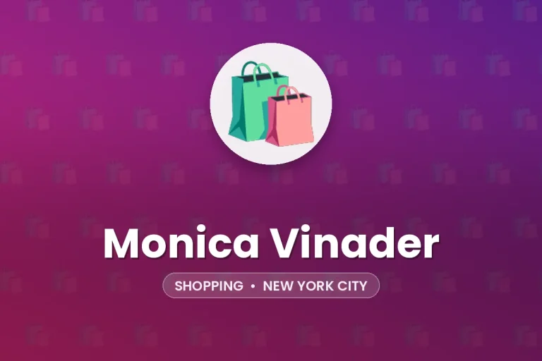 Monica Vinader – New York City