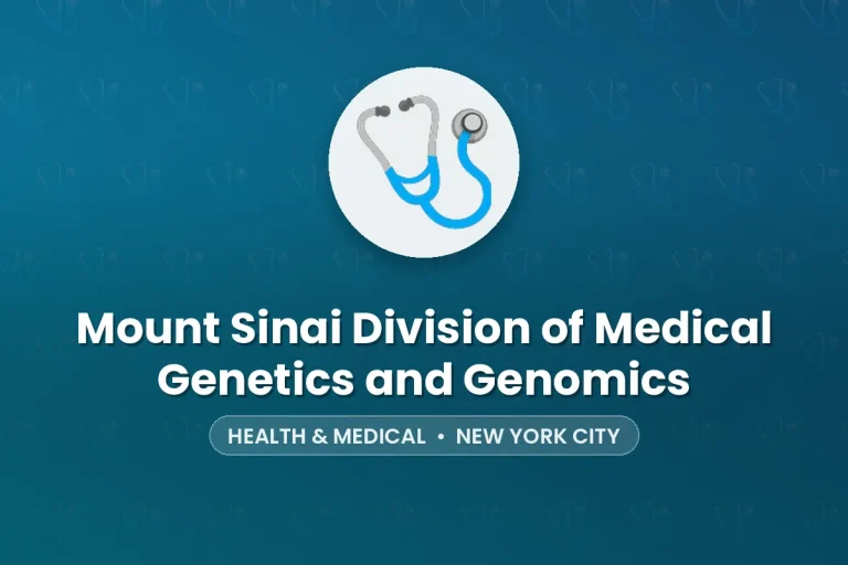 Mount Sinai Division of Medical Genetics and Genomics – New York City