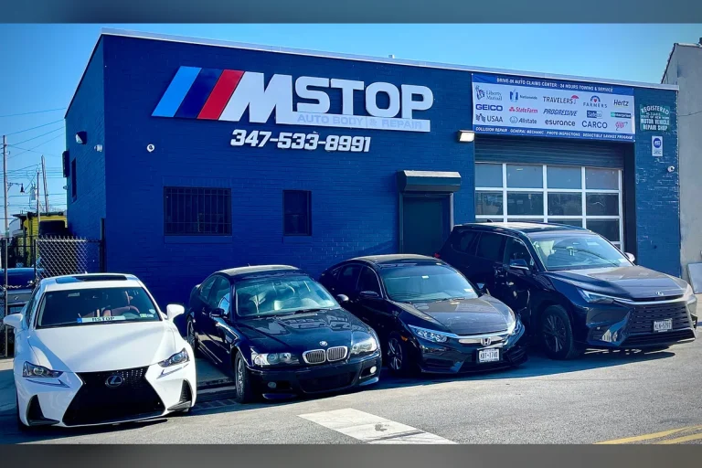 MStop Auto Body & Repair logo