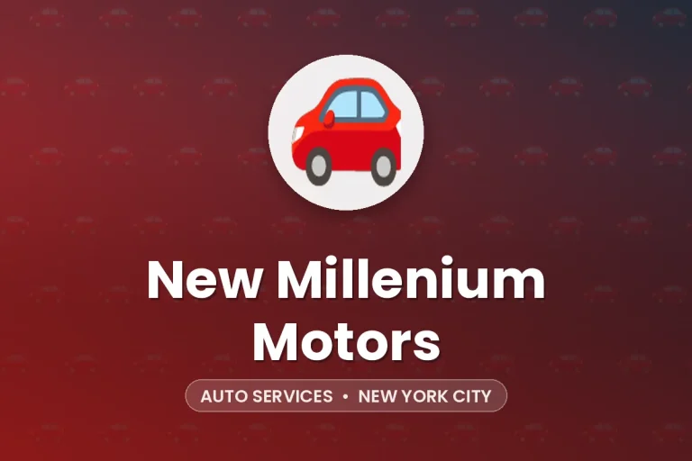 New Millenium Motors – New York City