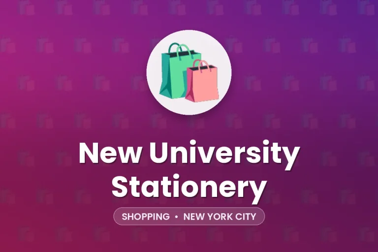 New University Stationery – New York City