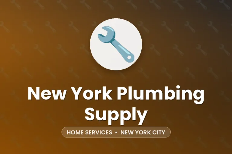 New York Plumbing Supply – New York City