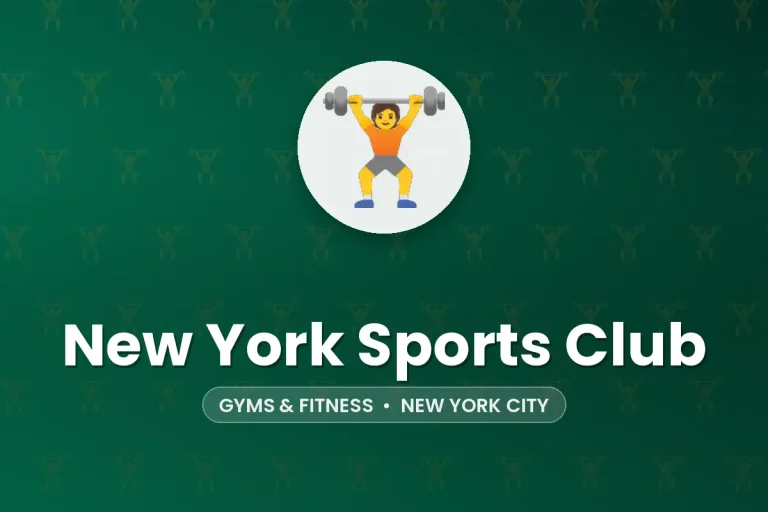 New York Sports Club – New York City