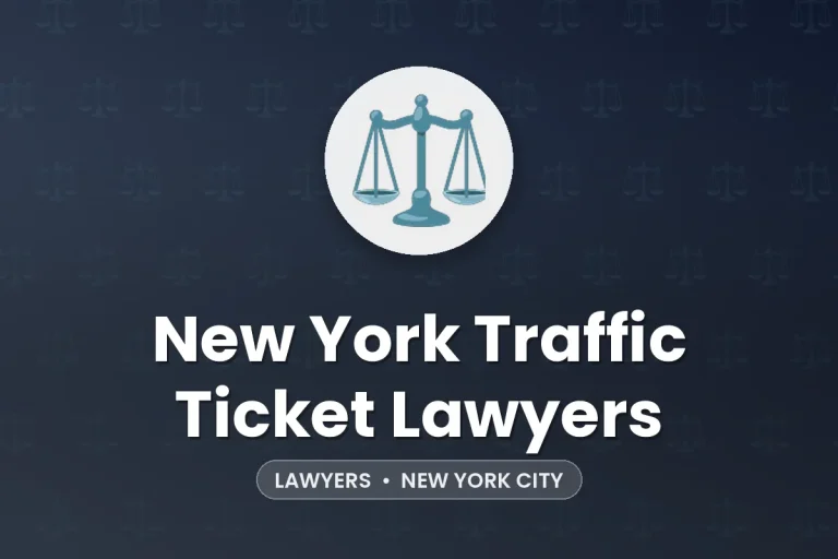 New York Traffic Ticket Lawyers – New York City