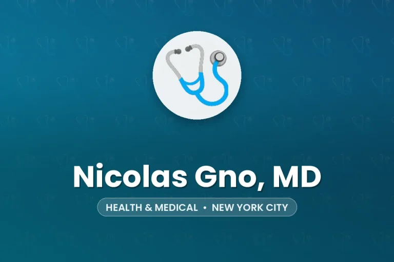 Nicolas Gno, MD – New York City