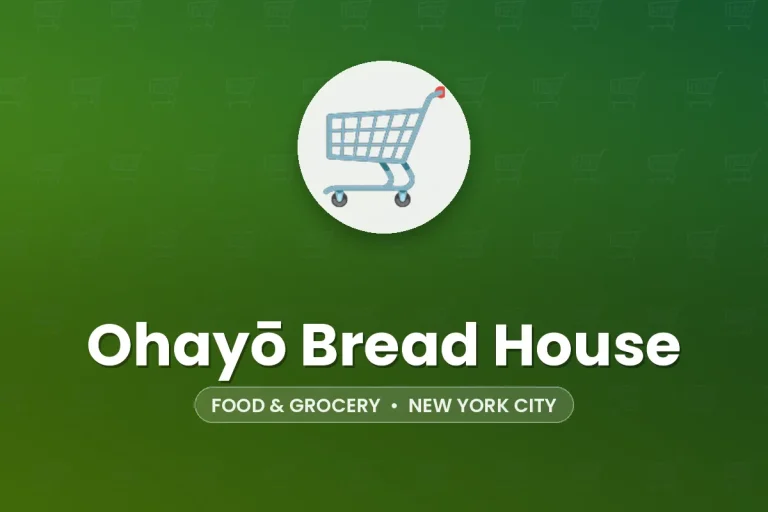 Ohayō Bread House – New York City