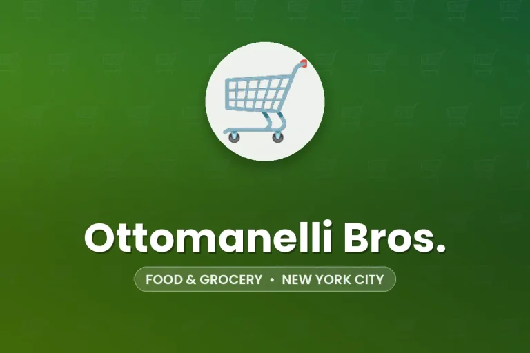 Ottomanelli Bros. – New York City
