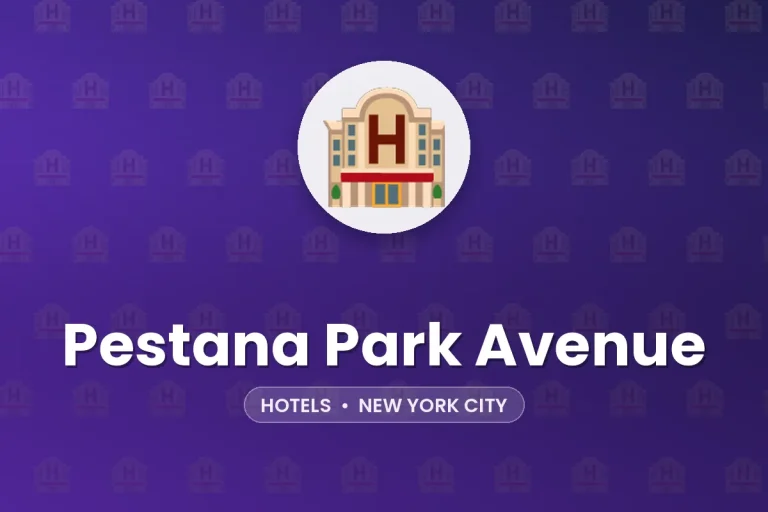 Pestana Park Avenue – New York City