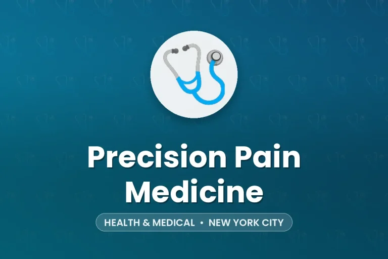 Precision Pain Medicine – New York City