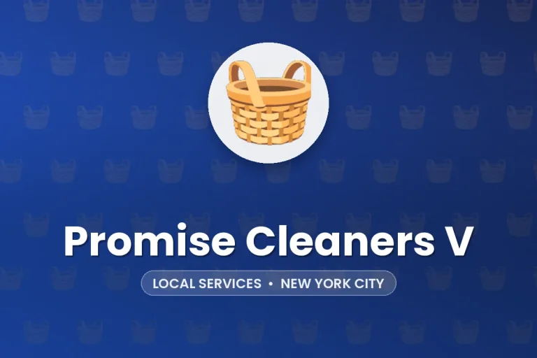 Promise Cleaners V – New York City