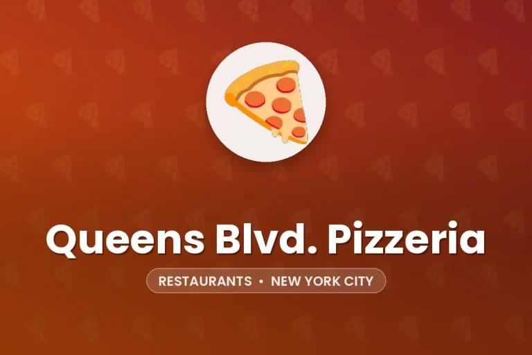 Queens Blvd. Pizzeria – New York City
