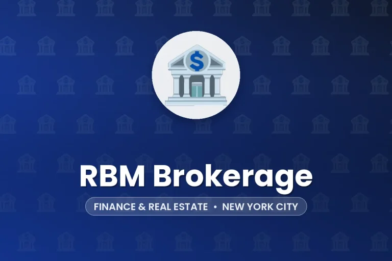 RBM Brokerage – New York City
