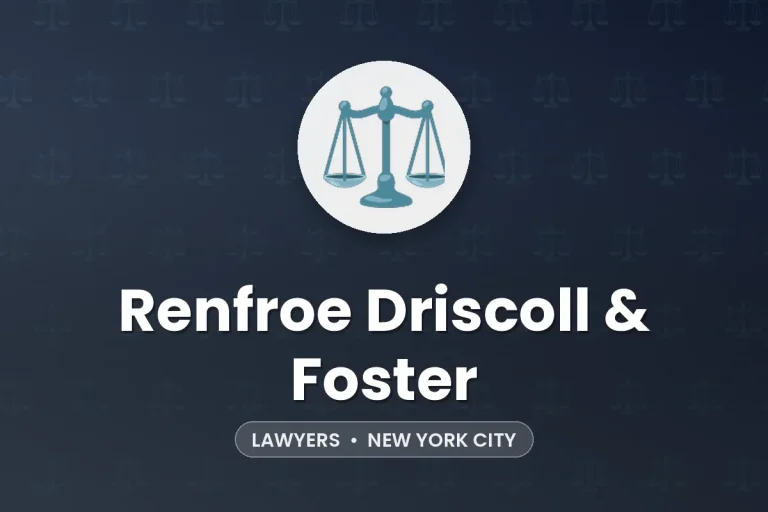Renfroe Driscoll & Foster – New York City