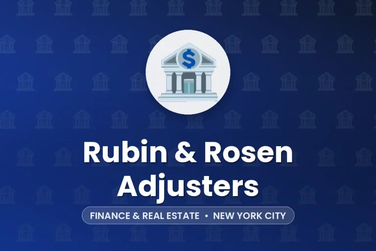 Rubin & Rosen Adjusters – New York City