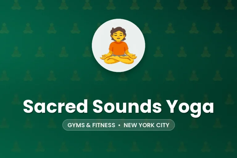 Sacred Sounds Yoga – New York City