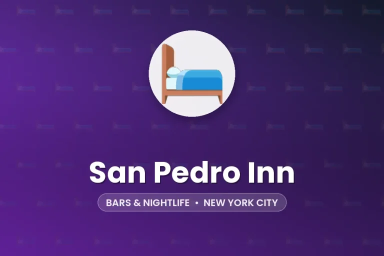 San Pedro Inn – New York City