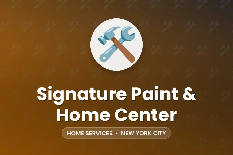 Signature Paint & Home Center – New York City