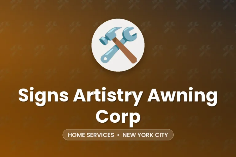 Signs Artistry Awning Corp – New York City