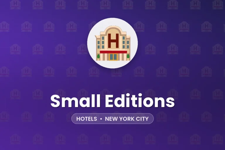 Small Editions – New York City
