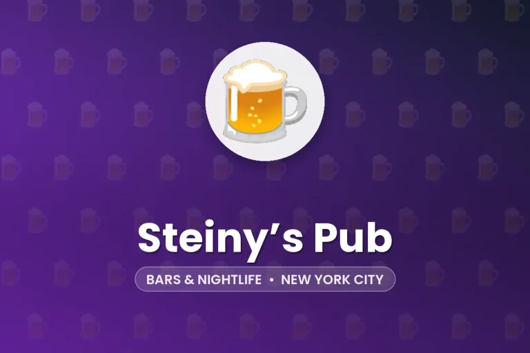 Steiny’s Pub – New York City