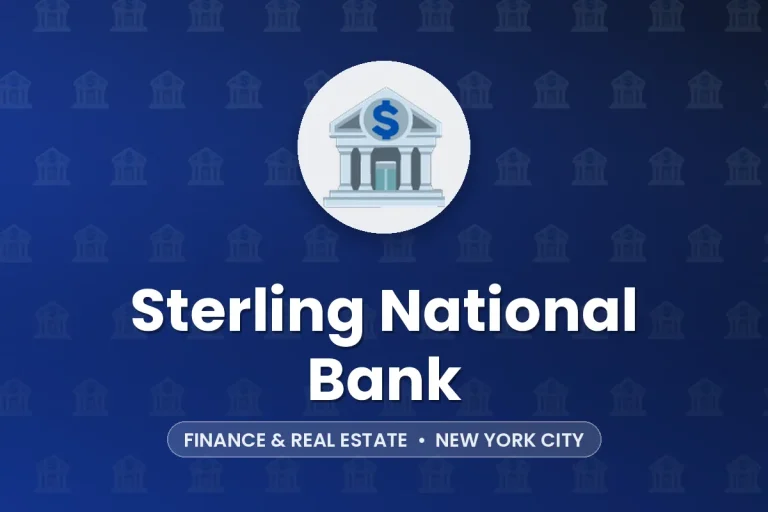 Sterling National Bank – New York City