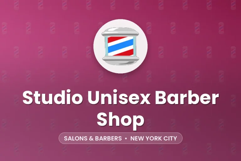 Studio Unisex Barber Shop – New York City