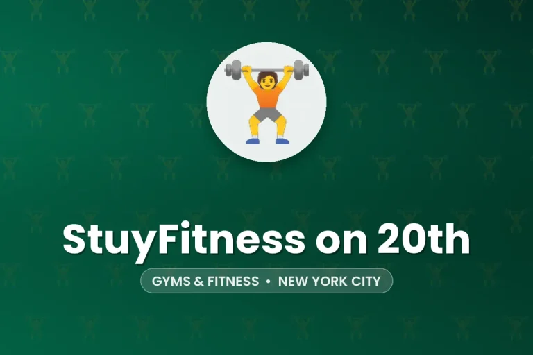 StuyFitness on 20th – New York City