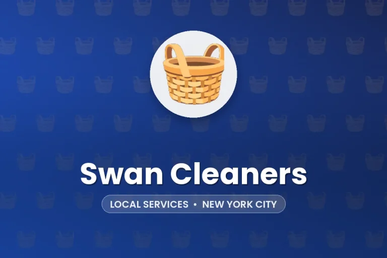 Swan Cleaners – New York City
