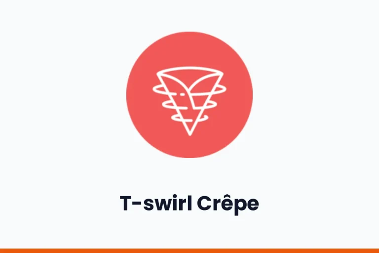 T-swirl Crêpe logo
