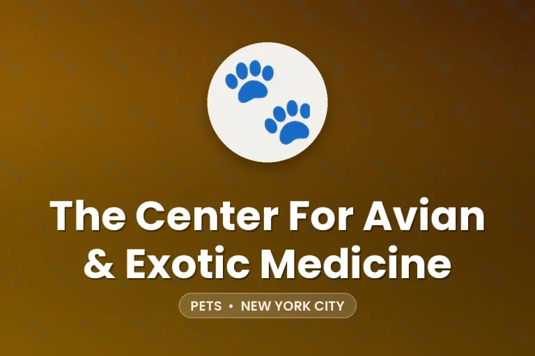 The Center For Avian & Exotic Medicine – New York City