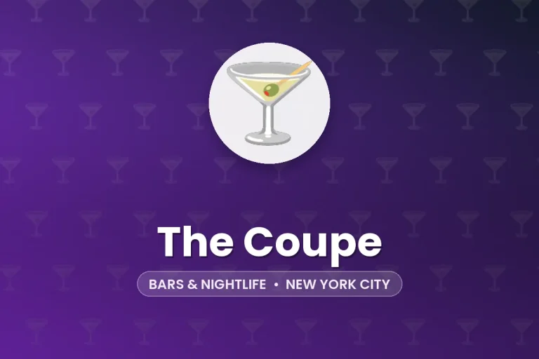 The Coupe – New York City