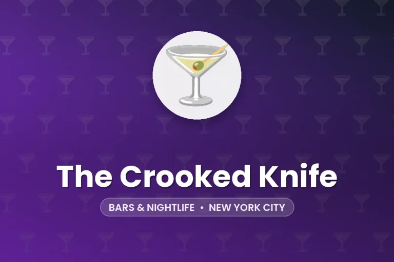 The Crooked Knife – New York City