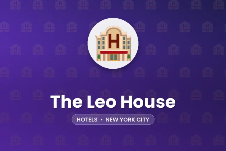 The Leo House – New York City