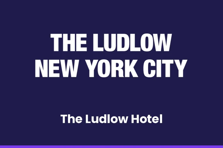 The Ludlow Hotel logo