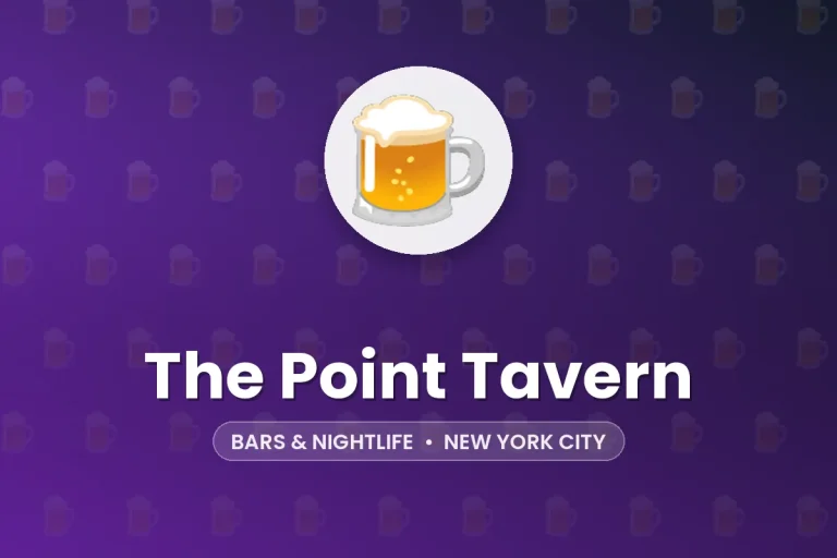 The Point Tavern – New York City